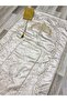 French Laced 3-Piece Embroidered Velvet Dowry Set with Prayer Mat - 5