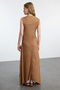 Camel Knitted Lingerie/Liner Dress Tctaw25Eb00098 - 5