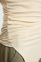 Stone Fitted Gathered/Drape Detailed High Neck Knitted Blouse Twoaw25Bz00145 - 4