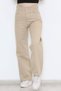 Penolope Women's High Waist Wide Leg Jean Palazzo Pants Jeans Women's Beige - 11879 - 8