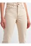 Penolope Women's Ecru Color Mom Jean - 4