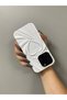 iPhone 14 Pro Compatible 3D Heart Embossed Pattern Anti-Shock Silicone Case - 4