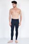 Shardonlu Thermal Underwear |   Unisex Cotton Thermal Tights Navy Blue - 3