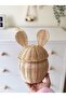 Rattan Bamboo Multi-Purpose Basket with Rabbit Ears
