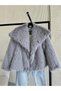 Hero Gray Fur Coat