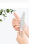2 Pieces Prosthetic Nail Paper File 100/180 Manicure Pedicure Double Sided - 2