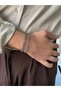 Silver Two Chain Men's Bracelet Women's Stainless Steel Unisex Non-Tarnish Color-Tossing - 3