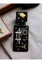 2 Piece Vegan Leather Passport Cover Travel Set Passport Container and Suitcase Tag Suitcase Tag Set of 2 - 3