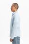 Natural Linen Blue Men's Shirt - 3