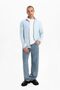 Natural Linen Blue Men's Shirt