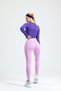 Push Up Seamless Pink High Waist Lifting Shaping Sports Leggings - 6