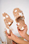 Women's House Slippers, Plush Slippers, Dowry and Bundle Slippers, No Sound, Thick Sole - 2