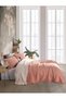 Tile Colored 4 Layer Muslin 100% Cotton Single Bedspread/Pike 160X240 cm - 4