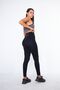Buttock Gathered And Extra Push Up Seamless Black High Waist Hip Shaping Leggings - 5
