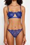 Lace Underwire Bra Panty Laundry Set - 4