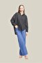The Pery Black Regular Fit Linen Shirt