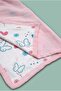 Butterfly's Love Organic Baby Blanket 80x80 cm - 3