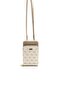 Beige - Kum Sp1011 Women's Wallet Phone Bag with Strap