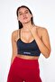 Sports Bra with Smoked Straps and Pads - 3
