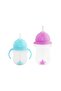 Blue and Purple Click Lock Spout Cup - 6 Months+ 207 ml and 12 Months+ 296 ml