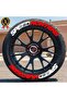Speedhunters Motorcycle and Car Vehicle 3D Tire Lettering Sticker Emblem 8 Pieces 2.5 cm Bombtire - 3