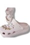 Women's Slippers with Stone Emojis, Sandals with High Soles