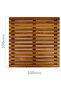 Wooden Bath Mat 50*50cm - 2