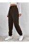 Sweatpants Unisex Brown