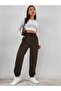 Sweatpants Unisex Brown - 5