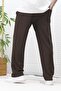 Men's Full Lycra Relaxed Fit Baggy Trousers with Elastic Waist - 4