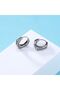 Antique Design Geometric Striped Drop Model Stainless & Tarnish-Resistant 316L Steel Unisex Earrings - 2