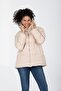 Hooded Women's Regular Puffer Coat - 4
