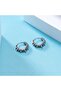 Spiky Punk Aggressive Design Thin Hoop Stainless & Tarnish Resistant 316L Steel Unisex Earrings