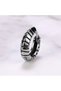 Striped Hoop Modern Sport Style Casual Stainless & Tarnish Resistant 316L Steel Unisex Earrings