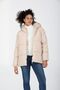 Hooded Women's Regular Puffer Coat - 3