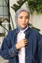 وشاح قطني ناعم بنمط البوصلة - 3