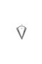 Mini Triangle Spike Small High Polishing Stainless & Tarnish Resistant 316L Steel Unisex Earrings - Small Size - 3
