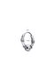 Vintage Gothic 316L Earrings - Round Hoop, Plain Proof - 2