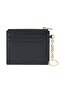 Genuine Leather Women's Card Holder |   Pia Key 1423 Black - 3