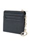 Genuine Leather Women's Card Holder |   Pia Key 1423 Black - 4