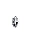 Striped Cutout Gothic Model Ring Mazgal Design Biker Anti-Tarnish & Anti-Rust 316L Steel Earring