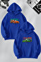 Arkadaş Çift Kombin Fast and Furious Eclipse & Supra Printed Hooded Sweatshirt Set of 2