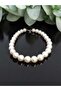 Choker Vintage Big Bead Pearl Necklace 1 Piece - 3