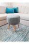 Neta Home Gri Puf & Bench & Tabure - 4