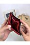 Genuine Leather - Multi-compartment Coin Pocket Wallet - 6