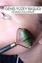 Set of 2 Jade Stone + Gua Sha Massage Stone - 8