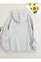 2-Piece Zippered Hooded Oversize Sweatshirt - 4