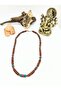 Ethnic Authentic Necklace - Bamboo Bead Detail - 3