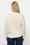 Taş Kalın İçi Polarlı Regular/Normal Kalıp Bisiklet Yaka Basic Örme Sweatshirt TWOAW24SW00101 - 5