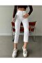 Penolope Women's White Mom Jeans